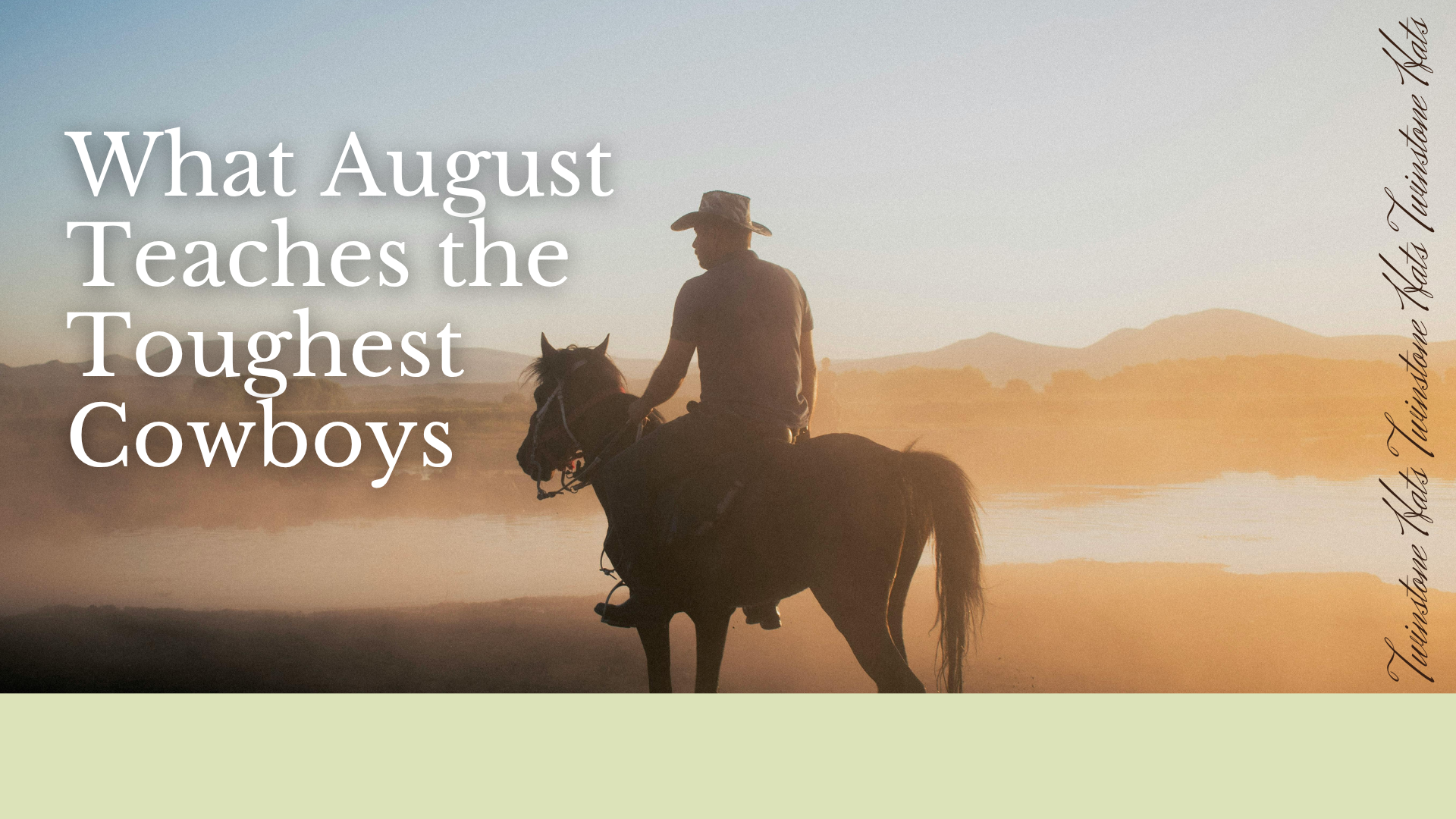 Holding the Line: Staying Steady in Late Summer Heat