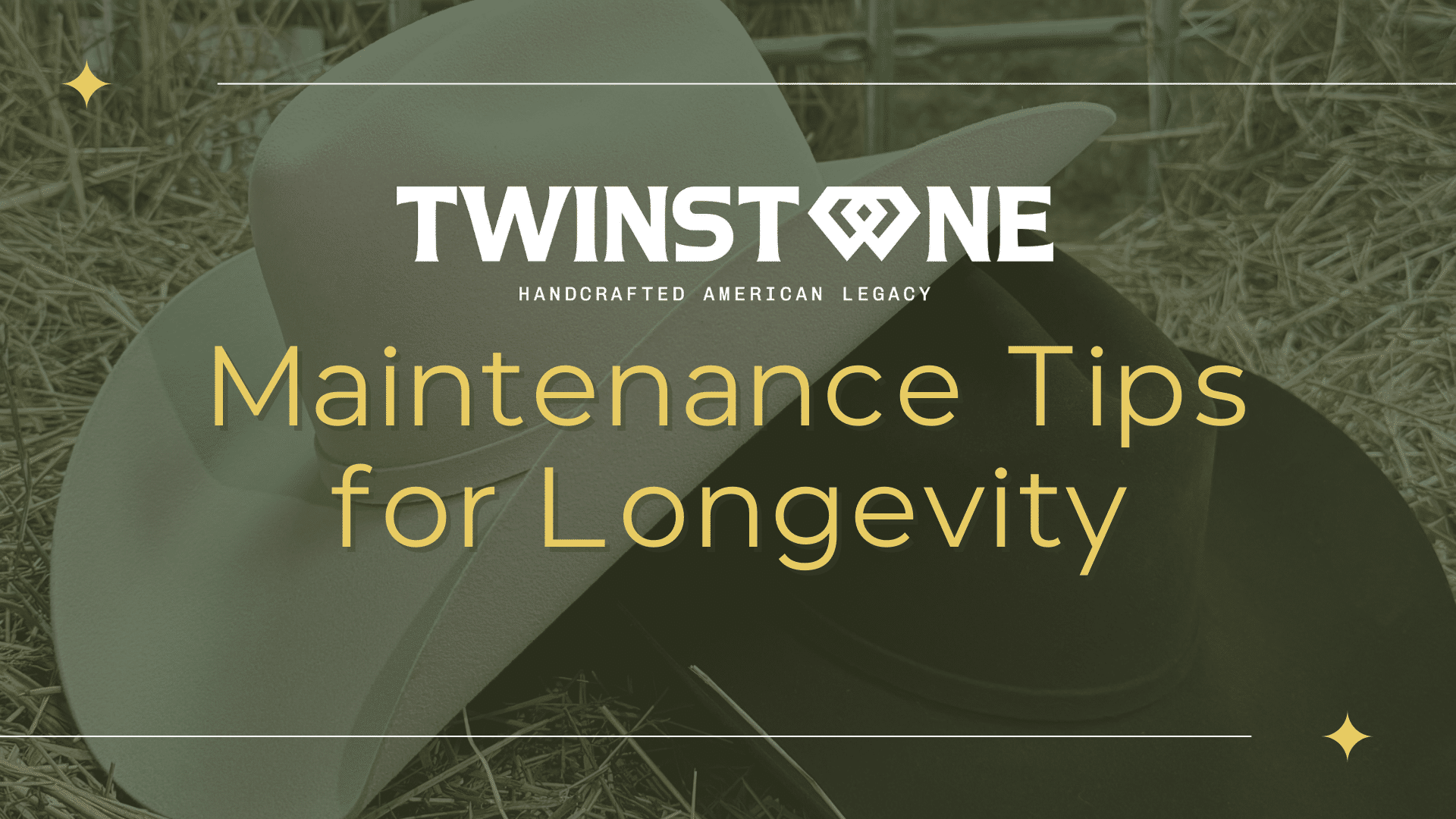 twinstone hats blog banner maintenance tips for longevity