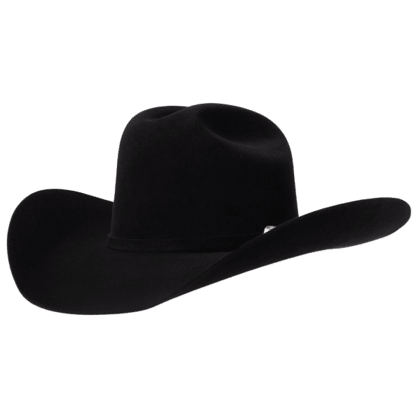 10A, Black, R-2, Hat, Western Hat, 4 ¼ inches, President, Cowboy Hat, Cowgirl Hat, Fur Felts, Men's Hats, Women's Hat, Western, Western Felts