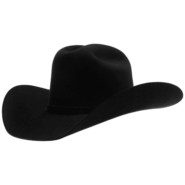 10A, Black, Texas, Hat, Western Hat, 4 inches, President, Cowboy Hat, Cowgirl Hat, Fur Felts, Men's Hats, Women's Hat, Western, Western Felts