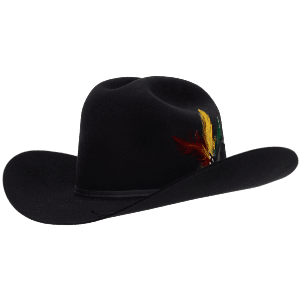 Fantasma, Black, Rancher, Hat, Western Hat, 3 ½ inches, President, Cowboy Hat, Cowgirl Hat, Fur Felts, Men's Hats, Women's Hat, Western, Western Felts