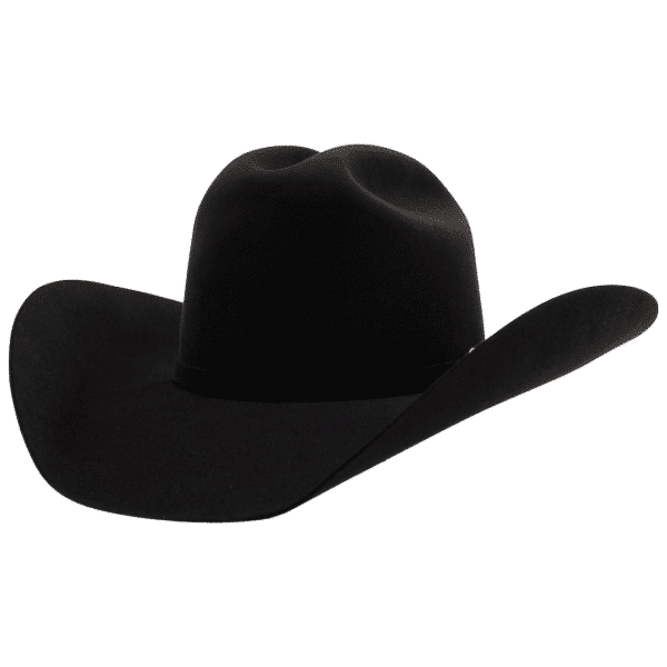 30A, Black, R-2, Hat, Western Hat, 4 ¼ inches, President, Cowboy Hat, Cowgirl Hat, Fur Felts, Men's Hats, Women's Hat, Western, Western Felts