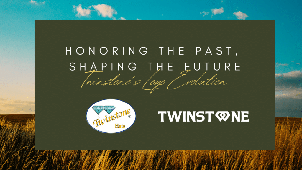 open land of wheat - honoring the past, shaping the future twinstone's logo evolution