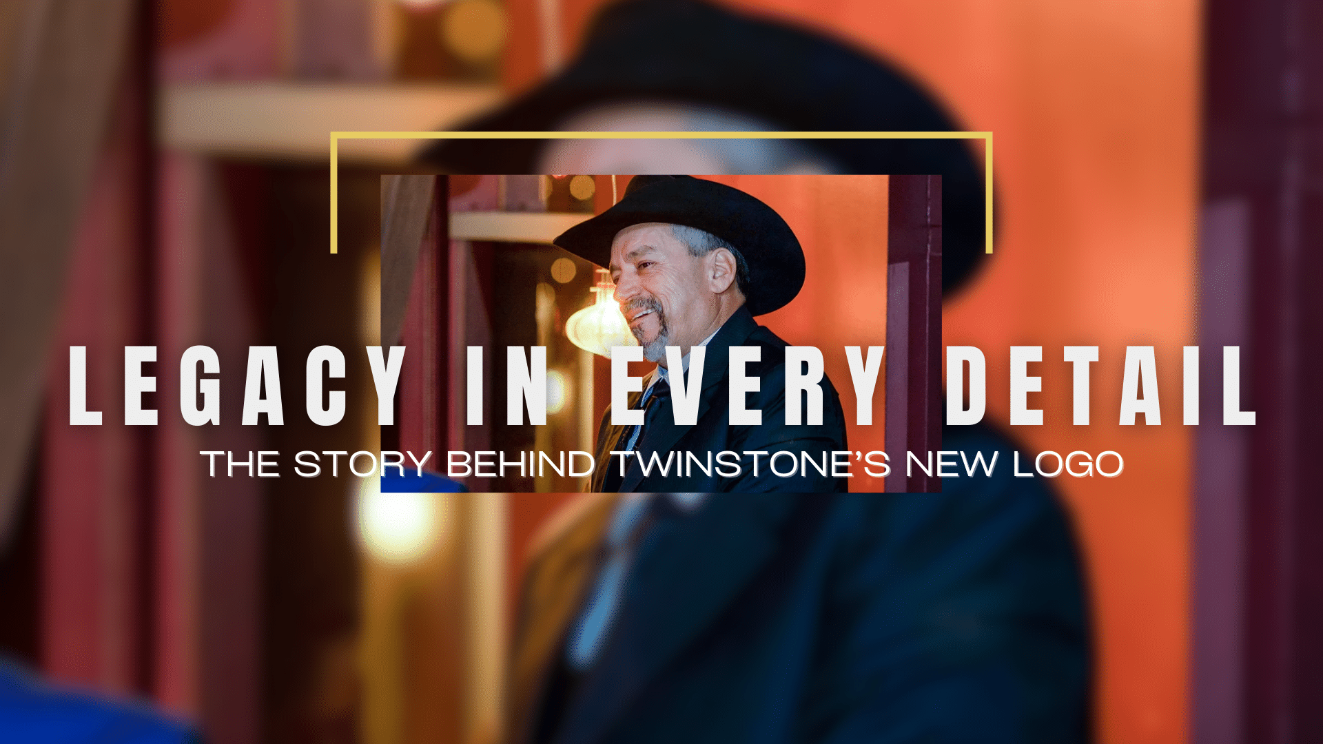 the founder of twindtone hats francisco quintero wearing a cowboy hat in a suit - legacy in every detail the story behind twinstone's new logo